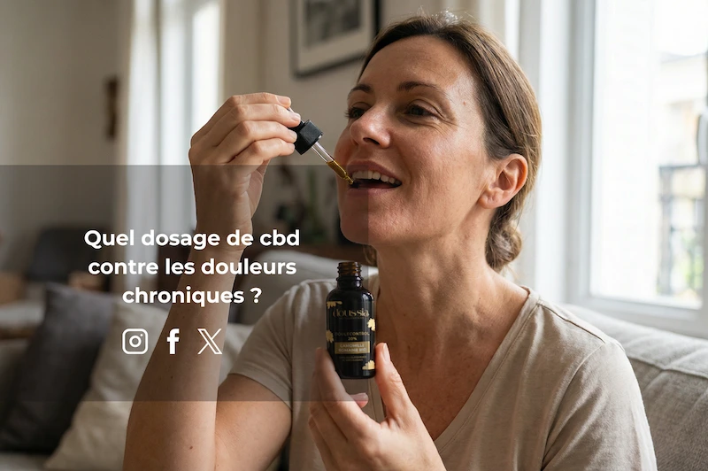 dosage cbd contre les douleurs chroniques